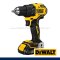 DCD708L2-B1 สว่านไขควงไร้สาย(ไร้แปรงถ่าน) 20V MAX ขนาด 13 มม. แรงบิดสูงสุด 65NM./1650RMP พร้อมแบตเตอรี่ 3.0 AH รุ่นบาง+แท่นชาร์จ(ครบชุด) ขนาดเล็กลำตัวสั้น "DEWALT" ดีวอลท์