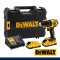 DCD708L2-B1 สว่านไขควงไร้สาย(ไร้แปรงถ่าน) 20V MAX ขนาด 13 มม. แรงบิดสูงสุด 65NM./1650RMP พร้อมแบตเตอรี่ 3.0 AH รุ่นบาง+แท่นชาร์จ(ครบชุด) ขนาดเล็กลำตัวสั้น "DEWALT" ดีวอลท์