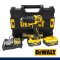 DCD709P2T-B1 สว่านกระแทกไร้สาย (ไร้แปรงถ่าน) 20V MAX ขนาด 13มม. แรงบิดสูงสุด 65NM./1650-28050RPM พร้อมแบตเตอรี่ 5.0AH+แท่นชาร์จ (ครบชุด) "DEWALT" ดีวอลท์