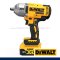 DCF900P2T-B1 บล็อกกระแทกไร้สาย 1/2" 20V MAX ไร้แปรงถ่าน แรงบิดสูงสุด 1396 NM. ความเร็วรอบ 2000 RPM พร้อมแบตเตอรี่ 5.0AH "DEWALT" ดีวอลท์