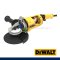 DWE497-B1 เครื่องเจียร์ 7 นิ้ว / 180 มม. สวิตช์ไกปืน กำลังไฟ 2600W ความเร็วรอบ 8500RPM "DEWALT" ดีวอลท์