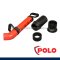 POLO เครื่องล้างท่ออัดแรงดัน รุ่น D-10A หัวปั๊ม 4 หัว เหมาะกับใช้ทำความสะอาดท่อน้ำภายในบ้าน สีแดง (โปโล)