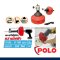 POLO เครื่องล้างท่อแบบมือหมุน 2IN1 รุ่น D-60SZ เหมาะกับทำความสะอาดท่อขนาด 20 - 75 มม. (3/4 นิ้ว - 3 นิ้ว) สายยาว 10.7 ม. (โปโล)