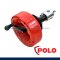 POLO เครื่องล้างท่อแบบมือหมุน 2IN1 รุ่น D-60SZ เหมาะกับทำความสะอาดท่อขนาด 20 - 75 มม. (3/4 นิ้ว - 3 นิ้ว) สายยาว 10.7 ม. (โปโล)