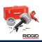 K45AF-1 (36038) เครื่องล้างท่อไฟฟ้า 3/4”-2.1/2” นิ้ว (19-64 มม.) พร้อมสายเคเบิ้ล C-1IC + หัวหางหมู 5/16” ยาว 25 ฟุต + กล่องเครื่องมือ AUTOFEED ริดยิท “RIDGID” USA.