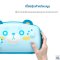 GeekShare™ Blue Bear Bag กระเป๋า Nintendo Switch /Switch OLED กระเป๋าใส่เครื่องพกพา พร้อมสายคล้องตัว น้องหมีสีฟ้าน่ารัก