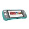 เคสพร้อมด้ามจับสำหรับเครื่อง Nintendo Switch Lite มีขาตั้งและด้ามจับ สีฟ้า ใส่แผ่นเกมส์ได้ 2 แผ่น Protective Tpu cover