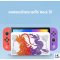 Case Nintendo Switch V.1/V.2/OLED ลาย Pokemon Scarlet Violet เคสกันรอยเครื่อง สกรีนชัด ใส่ Dock ได้ งาน PC แข็ง