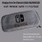 กระเป๋า Nintendo Switch V.1/V.2 / OLED สีเทา Bag For Switch กันกระแทก แข็งแรง มีช่องใส่แผ่น 20 แผ่น