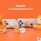 GeekShare™ ครอบปุุ่ม จุกยางAnalog ลาย เสือแมวน้ำอุ๋ง สำหรับ Nintendo Switch /OLED /LITE Thumbgrip แบรนด์แท้ 1 ชุด 4 ชิ้น