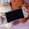 PawDiary™ CASE Nintendo Switch OLED MODEL เคสแบบ TPU นู้มนิ่ม ลาย Animal Purple เคสกันรอยรอบตัว แบบนิ่ม ไม่กัดเครื่อง