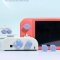 GeekShare™ชุดครอบปุ่ม DPAD ABXY จุกยางAnalog สำหรับ Nintendo Switch JoyCon  ลายใหม่ล่าสุด Gengar ! Thumbgrip แบรนด์แท้