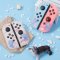 PawDiary™ CASE Nintendo Switch OLED MODEL ชุดเซ็ท แมวชิบะดำน้ำ เคสกันรอย จุกครอบปุ่ม ครอบDOCK ใสขุ่นสกรีนลาย