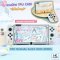 GeekShare™TPU CASE For Nintendo Switch OLED MODEL แบรนด์แท้ เคสนู้มนิ่ม แยก 3 ชิ้น เคสกันรอย เคสนิ่ม สกรีนลาย ไอต้าวมุมิ