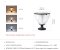 LED Jellyfish Solar cell Bollard Lamp 3W ASL88022