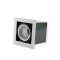 RECESSED  DOWNLIGHT SQUARE 1xE27 fixture