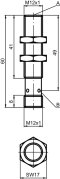 IS 212FM/4NO.5F-6E0-S12 Inductive switch Leuze