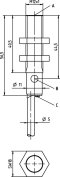 LCS-2M12B-F03NNO-K020V Capacitive sensor Leuze