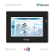 จอ HMI WECON PI8070ig-H(C) ขนาด 7 นิ้ว Capacitive Touch ด้านหน้า