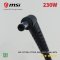 อะแดปเตอร์โน๊ตบุ๊ค MSI 19.5V 11.8A 230W หัวกลม 5.5x2.5 mm สำหรับรุ่น GT73VR, GT75VR, GT83VR, GS65, GS75, WS66, WS76 และรุ่นอื่นที่ใช้สเป็คเดียวกัน อะไหล่ OEM คุณภาพสูง เหมาะสำหรับเครื่องเกมมิ่งและเวิร์คสเตชั่นที่ต้องการกำลังสูง ใช้งานแทนของเดิมได้ทันที ตร