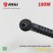 สายชาร์จโน้ตบุ๊ค MSI คุณภาพสูง รุ่น ADMS015 กำลังไฟ 180 วัตต์ (20V 9A) หัวกลม 4.5×3.0 mm พร้อมพินตรงกลาง ใช้งานร่วมกับ MSI GF66, GF76, GL66, GL76, WF66, Creator M16 และรุ่นใกล้เคียงได้ ตรวจสอบขนาดหัวและแรงดันก่อนใช้งาน ขายพร้อมสาย AC เหมาะสำหรับร้านซ่อม แ