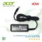 สายชาร์จ Adapter 19V 2.1A 40W หัว 4.8*1.7mm อะไหล่ OEM คุณภาพสูง สำหรับ Acer TRAVEIMATE T4510-G3, Aspire One AO756-4854, Asus Eee PC 1001HA, 1005HA, Clevo W950JU, Novatech N240JU และรุ่นอื่นๆ