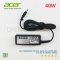 สายชาร์จ Adapter 19V 2.1A 40W หัว 4.8*1.7mm อะไหล่ OEM คุณภาพสูง สำหรับ Acer TRAVEIMATE T4510-G3, Aspire One AO756-4854, Asus Eee PC 1001HA, 1005HA, Clevo W950JU, Novatech N240JU และรุ่นอื่นๆ