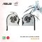 พัดลมโน้ตบุ๊ก Asus ROG Strix GL703GE, GL503GE - อะไหล่ OEM, 5200 RPM, 12V