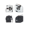 พัดลมระบายความร้อนคุณภาพ OEM สำหรับโน๊ตบุ๊ค Asus ROG Strix GL504 Series ซึ่งรวมถึงรุ่น GL504G, GL504GM, GL504GS และ GL504GW (ROG Strix Scar II) ช่วยให้โน๊ตบุ๊คของคุณทำงานได้อย่างราบรื่นและมีประสิทธิภาพ ระบายความร้อนได้ดี ลดปัญหาเครื่องร้อน เหมาะสำหรับเปลี