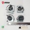 พัดลมระบายความร้อนสำหรับ MSI Alpha 15 A3DC, A3DDK, GE65, MS-16U6, MS-16UK, Alpha 15 GE65, GP65 | DH NOTEBOOK