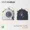 พัดลมระบายความร้อน Asus Vivobook A412, X412, X512, F512, Y5100U | อะไหล่ OEM คุณภาพสูง