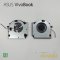 พัดลมระบายความร้อนสำหรับ ASUS Vivobook 16X K3605 อะไหล่ OEM คุณภาพสูง ใช้ทดแทนพัดลมซีพียู 4-Pin 12V รองรับรุ่นย่อย K3605VC/VU/VV/ZC/ZF/ZU/ZV และพาร์ต 13NB11D0P01011, 13NB11U0P01011, G97N12MS1MZ-57T11 เหมาะสำหรับงานซ่อมและเปลี่ยนอะไหล่ แนะนำตรวจรูปร่าง กรอ