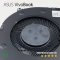 พัดลมโน๊ตบุ๊ค ASUS รุ่น DFSCK22D05883D อะไหล่ OEM คุณภาพสูง สำหรับ VivoBook 14X/15X โครงสร้างตรงรุ่น หัวต่อ 5 พิน 4 สาย (PWM) ไม่รวมฮีตซิงก์ เหมาะสำหรับทดแทนของเดิมที่เสียหรือมีเสียงดัง แนะนำถอดพัดลมเก่าออกมาเทียบรูปทรง ตำแหน่งน็อต และหัวคอนเนคเตอร์ให้ตรง