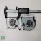 พัดลมระบายความร้อนแล็ปท็อป โน๊ตบุ๊ค DELL Inspiron 15-7590 [L+R] 15-7591 P83F 0MPHWF 0861FC Laptop Cooling Fan