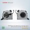 พัดลมระบายความร้อนแล็ปท็อปสำหรับ Lenovo IdeaPad 320-14ISK, 320-15IKB, 320-17AST, 330-14IKB, 330-15AST, 330-17IKB, V320-17ISK, 520-15IKB, Miix 320 ซีรีส์ รองรับหลายรุ่น