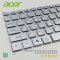 คีย์บอร์ดโน๊ตบุ๊ค อะไหล่ OEM คุณภาพสูง สำหรับ ACER Swift 3 SF314-41 สีเงิน ไทย-อังกฤษ มีไฟ backlit ใช้ทดแทนหรือซ่อมได้หลายรุ่น เช่น SF314-42, SF314-52, SF314-53, SF314-54, SF314-55 สินค้า OEM คุณภาพสูง เหมาะสำหรับช่างหรือผู้ใช้งานที่ต้องการเปลี่ยนเอง