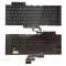 แป้นพิมพ์ คีย์บอร์ดโน๊ตบุ๊ค ASUS ROG GU502 Laptop Keyboard มีไฟ RGB สีรุ้ง