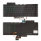 แป้นพิมพ์ คีย์บอร์ดโน๊ตบุ๊ค ASUS ROG GU502 Laptop Keyboard มีไฟ สีดำ