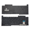 คีย์บอร์ดทดแทนสำหรับแล็ปท็อป ASUS ROG Strix G17 G713, G713Q, G713QE, G713QM, G713QR มีไฟแบ็คไลท์ สีดำ คุณภาพสูง รับประกัน 6 เดือน