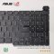 คีย์บอร์ดทดแทนสำหรับแล็ปท็อป ASUS ROG Strix G17 G713, G713Q, G713QE, G713QM, G713QR มีไฟแบ็คไลท์ สีดำ คุณภาพสูง รับประกัน 6 เดือน