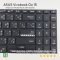 อะไหล่คีย์บอร์ด OEM คุณภาพสูงสำหรับ ASUS Vivobook Go 15 E1504, E1504F, E1504FA, E1504G, E1504GA, Vivobook 15 X1503, X1504, M1503, M1504 และ Vivobook 15X/16X K3504, M3504, S3504, K3605, M3605 มีไฟ Backlight