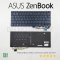 อะไหล่คีย์บอร์ดโน๊ตบุ๊ค ASUS ZenBook UX391U, UX391UA, UX391F, UX391FA คุณภาพสูง Layout TH/US QWER Standard พร้อมไฟ Backlight สำหรับเปลี่ยนและซ่อมแซม