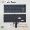 คีย์บอร์ดอะไหล่ OEM คุณภาพสูง สำหรับ ASUS VivoBook Flip 14 ตระกูล TP470 / TM420 / TP420 มีไฟ Backlit TH/US QWER เหมาะสำหรับร้านช่างและผู้ใช้ที่ต้องการซ่อมหรือเปลี่ยนคีย์บอร์ดด้วยตนเอง สต็อคพร้อมส่งจาก DH Notebook มีการตรวจสอบคุณภาพทุกชิ้น รับประกัน 6 เดือ