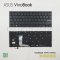 คีย์บอร์ดอะไหล่ OEM คุณภาพสูง สำหรับ ASUS VivoBook 14 Pro X1402, X1402Z, X1403Z, M1402, X1402ZA, X1403ZA เหมาะสำหรับซ่อมหรือเปลี่ยนคีย์บอร์ดโน๊ตบุ๊คที่ชำรุด รองรับการใช้งานทดแทนในหลายรุ่น ผลิตจากโรงงาน OEM สินค้าใหม่คุณภาพสูง ตรวจสอบรูปร่างหน้าตา ปุ่มกด แ