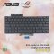 คีย์บอร์ดอะไหล่ OEM คุณภาพสูง สำหรับโน๊ตบุ๊ค ASUS ROG Zephyrus M16 และ G15 ใช้ทดแทนหรือซ่อมได้ตรงรุ่น มาพร้อมไฟ Backlit สีขาว ปุ่ม Shift ฝั่งซ้ายใหญ่กว่า Caps Lock ออกแบบแบบ Chiclet วัสดุ ABS แข็งแรง ไม่มีเฟรม ใช้งานง่าย เหมาะกับงานทั่วไปและการเล่นเกม  ผล