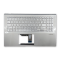 คีย์บอร์ดอะไหล่ OEM คุณภาพสูง สำหรับ Asus VivoBook S15 S531, S531F, S531FA, S531FL ติดตั้งง่าย พร้อมฝาครอบบน (top case) มีไฟ backlit, รูปร่างปุ่ม Function, Shift, Enter เหมือนเดิม ผ่านการตรวจสอบคุณภาพ เหมาะสำหรับช่างซ่อม สต็อกพร้อมส่ง พร้อมบริการบิลเต็มรู