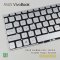 คีย์บอร์ดโน๊ตบุ๊ค ASUS VivoBook X512 Series สีเงิน มีไฟ Backlit อะไหล่ OEM คุณภาพสูง สำหรับซ่อมหรือเปลี่ยนของเดิม พร้อมเฟรม TH-EN Layout ติดตั้งตรงรุ่น รองรับ X512, X512FA, X512DA, X512U, X512UA เชื่อมต่อด้วยสายแพรพร้อมไฟ backlit ใช้งานได้ทันที