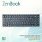 คีย์บอร์ดโน๊ตบุ๊คสำหรับ ASUS ZenBook 14 UX425, UX425E, UX425EA, UX425JA, UX425IA และ UM425IA แบบมีไฟ Backlit เหมาะสำหรับใช้เปลี่ยนทดแทนของเดิม ตรวจสอบง่ายเพียงเทียบรูปทรง ปุ่มกด และตำแหน่งสายแพร หากเหมือนกันสามารถใช้งานร่วมได้ทันที สินค้าเป็นอะไหล่ OEM คุ