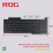 อะไหล่คีย์บอร์ดคุณภาพสูงสำหรับโน๊ตบุ๊คเกมมิ่งตระกูล ROG Strix SCAR 17 รองรับการใช้งานร่วมกับรุ่น G733ZM, G733ZX, G733ZW, G733ZS (ปี 2022) และรุ่น G733PU, G733PY, G733PZ (ปี 2023) รวมถึงรหัส G733CW และ G733CX ตัวแป้นพิมพ์มาพร้อมระบบไฟ Per-Key RGB และเทคโนโ