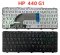 แป้นพิมพ์ คีย์บอร์ดโน๊ตบุ๊ค HP 440 G1, 430 G2, 440 G1, 440 G2, 445 G2, 640 G1, 645 G1 Laptop Keyboard มีเฟรม